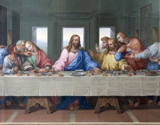 The Holy Thursday Evening Mass of the Lord's Supper begins what is called the Triduum (Latin for three Holy days). Image of The Holy Thursday Evening Mass of the Lord's Supper begins what is called the Triduum (Latin for three Holy days).