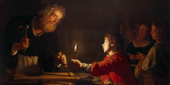 Image of May 1 is the feast of Saint Joseph the Worker.