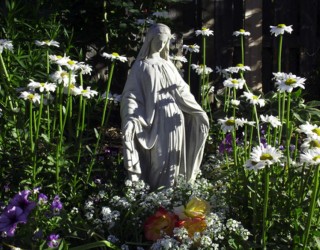 Image of The tradition of planting Mary Gardens goes back centuries. 