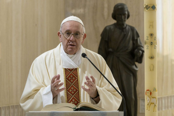Image of Pope Francis reminds Catholics we cannot be pro-life and remain silent about racism. 