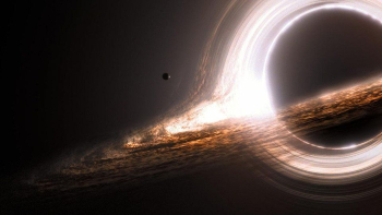 Image of Black holes bend space and time itself so the laws of physics as we know them, may no longer apply. 