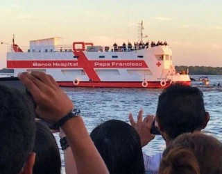 Image of The hospital boat was founded in 2019.