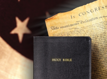 The Constitution never once mentions God or the Bible. How can they be related? The Constitution never once mentions God or the Bible. How can they be related?