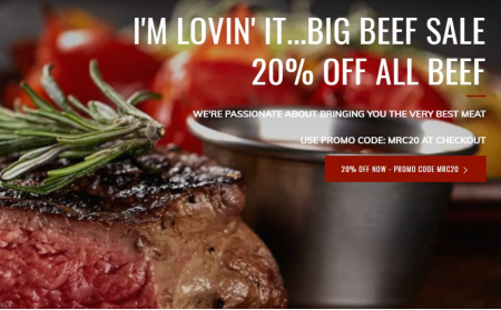 Enjoy 'The Greatest Meat on Earth' with this special offer! Enjoy 'The Greatest Meat on Earth' with this special offer!