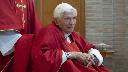 Pope Emeritus Benedict has passed away. We pray for this great shepherd of the Church. Pope Emeritus Benedict has passed away. We pray for this great shepherd of the Church.
