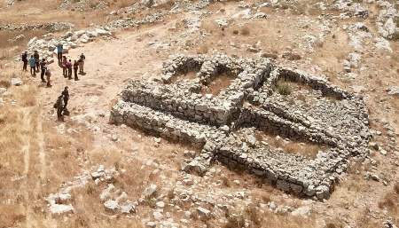 The tablet was found on Mt. Ebal, and when scanned with X-rays, revealed an inscription that dates 200-year further than previous Hebrew writings. The tablet was found on Mt. Ebal, and when scanned with X-rays, revealed an inscription that dates 200-year further than previous Hebrew writings.