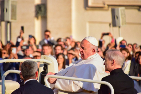 Pope Francis is in the hospital for complications with a hernia. Pope Francis is in the hospital for complications with a hernia.
