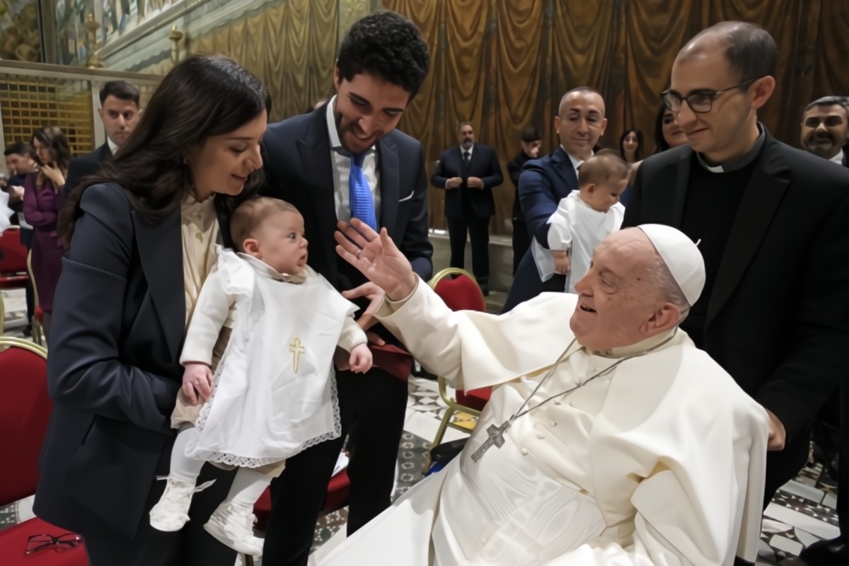 Pope Francis celebrated the Feast of the Baptism of the Lord, emphasizing the gift of faith and the importance of remembering one's baptismal date while offering prayers for peace and those affected by disaster. (Vatican Media) Pope Francis celebrated the Feast of the Baptism of the Lord, emphasizing the gift of faith and the importance of remembering one's baptismal date while offering prayers for peace and those affected by disaster. (Vatican Media)