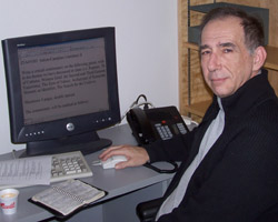 Image of PRIEST HOLDS TITLE AS TORONTO'S POET LAUREATE
Father Pier Giorgio Di Cicco, Toronto's poet laureate since 2004, says he has been interested in restoring creativity in society. 