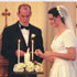 Image of CATHOLIC CHURCH WEDDING – Engaged couples can find that making a church checklist is a very helpful tool to assure that all of the details related to getting married in a church are taken care of. (Photo Illustration CNS)