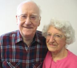 Image of COMMITMENT - August and Rita Ripp, both 92, got married when they were 23 years old and have been married more than 68 years.