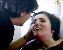Image of Bobby Schindler is the brother of Terri Schiavo. Terri was killed by intentional starvation and dehydration. He, along along with her whole family, are keeping the memory of Terri alive. This is the first of what will become an annual memorial to remember Terri by working to protect all the disabled against the dark cloud of euthanasia.