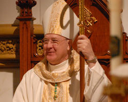 Image of Bishops Kevin Farrell of Dallas and Kevin Vann of Fort Worth seek to 