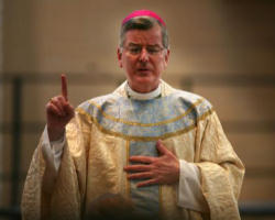 Image of Two very different letters; a lengthy unclear one from Fr. Hugh W. Cleary, C.S.C. which may produce some good and a courageous missive, short and to the point, from the Most Reverend John C. Nienstedt. It is the one from Bishop Nienstedt which will go down in history when the story of the recovery of Notre Dame is recounted for our children.