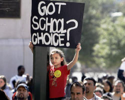 Image of The challenges being faced by parents in the Alameda Unified School District in California are replicated in many other places in the United States. It is essential that Catholic parents join with others to defend parental rights and build a new family politics. It is time for a State by State and National effort to promote Parental Choice in education.