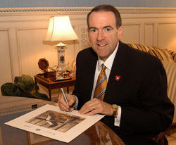 Image of Former Governor Mike Huckabee 'To say that one person has value, but another does not, that one has human dignity but another does not, or somehow has less… that is the kind of thinking that slavery was built upon, and worse… . The dignity of every human person and the value of every human life must be the pole star of all public policy'.