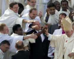 Image of 'Who better than a priest, as a man of God....can develop and put into practice, by his competence in current digital technology, a pastoral outreach capable of making God concretely present in today’s world'