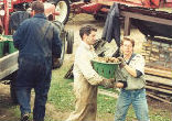Image of Men at Madonna House Apostolate participate in Christ-like service toward their neighbors.