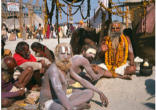 Image of Hindus gathering for the meeting