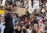 Image of Protesters at Occupy Chicago.