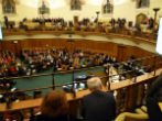 Image of The Synod voted against women as bishops in a narrow vote on Tuesday throwing the church into crisis mode. 
