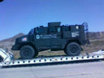 Image of The DHS has dozens of armored vehicles for domestic use across the country. 