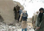 Image of A cellphone captures the image of an Islamist fighter during the destruction of Timbuktu's treasures. 