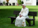 Image of Pope Emeritus Benedict XVI in this image captured during his papal tenure.