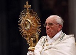 Image of Pope Francis has acknowledged for the first time, that a gay lobby exists within the Vatican.