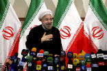 Image of Hassan Rowhani is regarded as a moderate and it is hoped he will bring about a thawing in U.S.-Iranian relations.