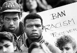 Image of When does racism end? When blacks decide to end it. 
