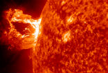 Image of The Sun has been crackling with flares, emitting several each day over the past week. 