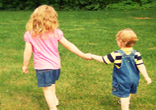 Image of There is an inseparable bond between a brother and sister.