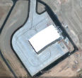Image of The secret hangar at Area 51 which is likely the home of the RQ-180, for now. 