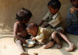 Image of Child starving for food