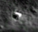 Image of This mysterious object hasn't been explained by NASA. It appears to be artificial in origin because of the pattern of light on its backside. 