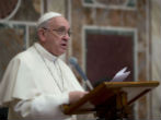 Image of Pope Francis has called for the world's wealth to serve man, rather than for man to serve wealth.