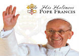 Image of Pope Francis Holy Card