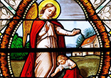 Image of Our Guardian Angels watch over us.