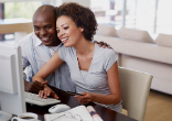 Image of Couple Shopping Online