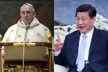 Image of Pope Francis and Xi Jinping have apparently been writing one another and may visit this summer. 