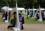 Image of Confession was widely available at World Youth Day celebrations with Pope Francis himself hearing confessions. 