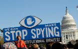 Image of Americans have widely condemned NSA spying, but little has changed. 