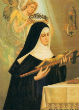 Image of St. Rita is the patron saint of difficult causes. 