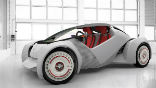 Image of The Strati, a car which will be printed from a 3D printer, was designed by Italian Michele Anoe and will debut in September at the International Manufacturing and Technology Show in Chicago.