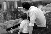 Image of I will miss my father this Father's Day. I miss him even as I write this article. I guess, following my own instruction, it simply shows me how much I loved him - and still love him. If you still have your father with you, love him openly and affectionately and let him know how important he is to you.Together, let us celebrate the Gift of Fatherhood and kneel before the Father from whom every family in Heaven and on Earth is named in deep gratitude for the very gift of Fatherhood.