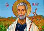 Image of Jesus changed Peter's heart and life and made him the first Pope, the first grand caretaker of the Church.
