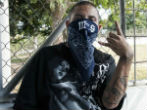 Image of Thugs like these are streaming into our country, Obama is aiding and abetting this. 