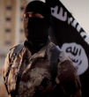 Image of This masked terrorists speaks English with an American accent. Investigators are working to determine his identity. 