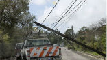 Image of Bermuda is getting ready to get hit by Hurricane Gonzalo, which is expected to have winds up to 145 miles per hour.